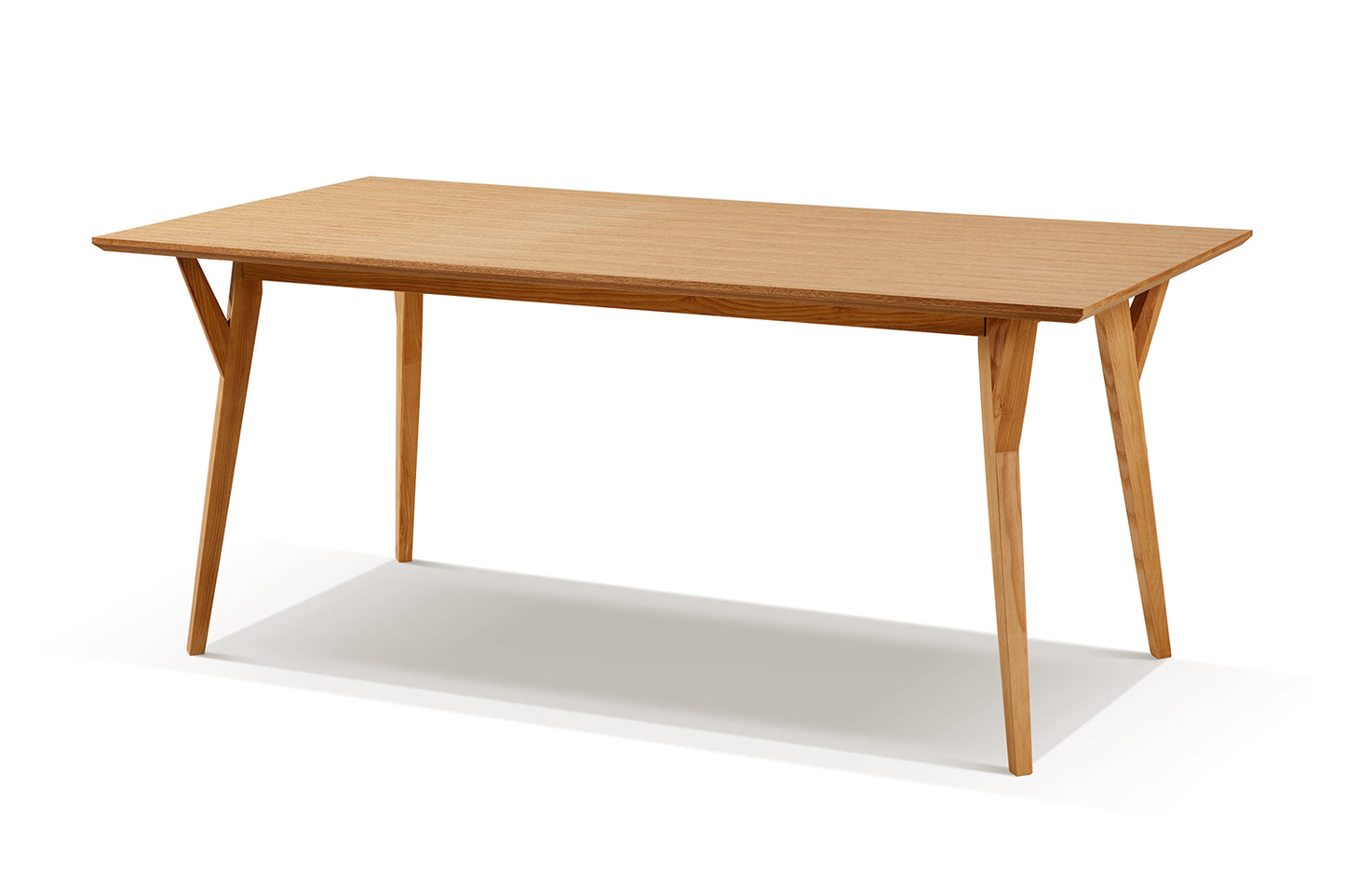 Table de Salle à Manger Scandinave en Bois Linth