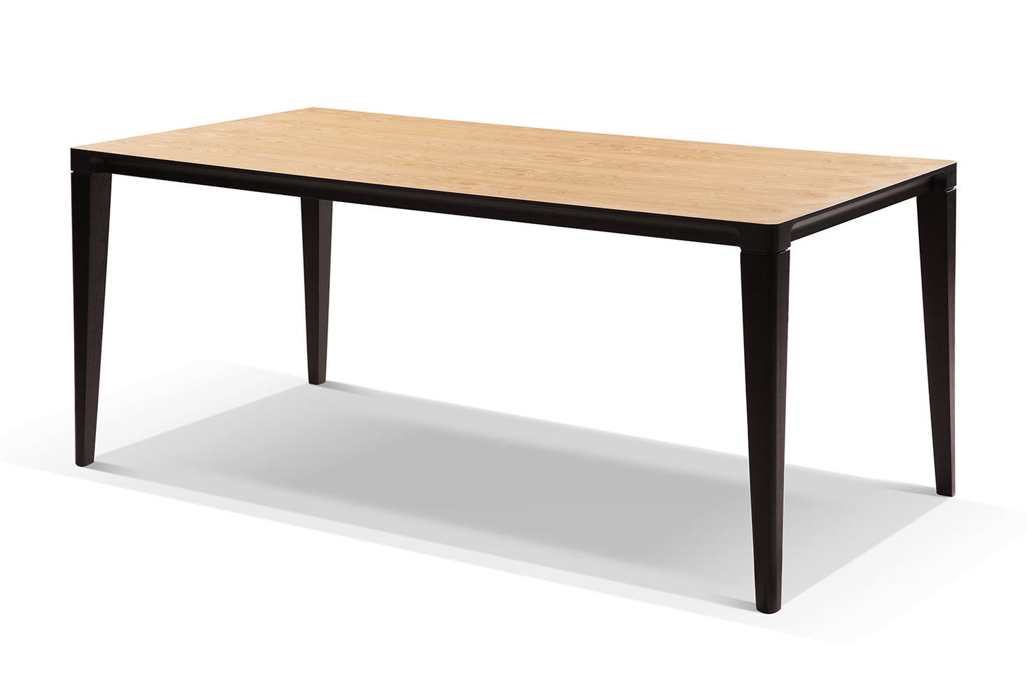 Table de Salle à Manger Design Noire Tresa