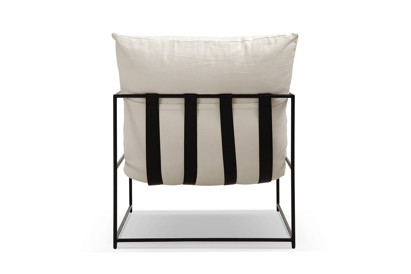 Chaise Vellson Malmö Tissu Blanc
