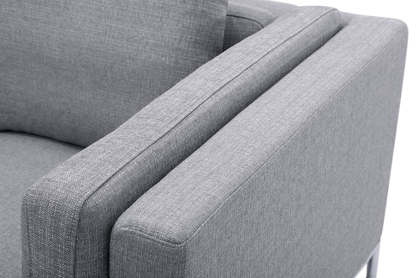 Fauteuil Design Contemporain Vellson Vaasa Gris