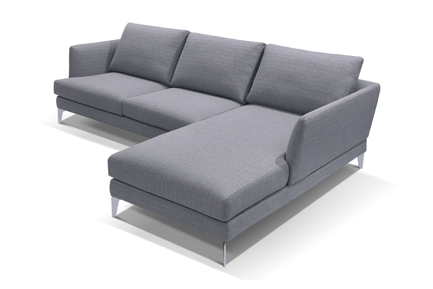 Canapé d'Angle Design Vellson Kolho Gris