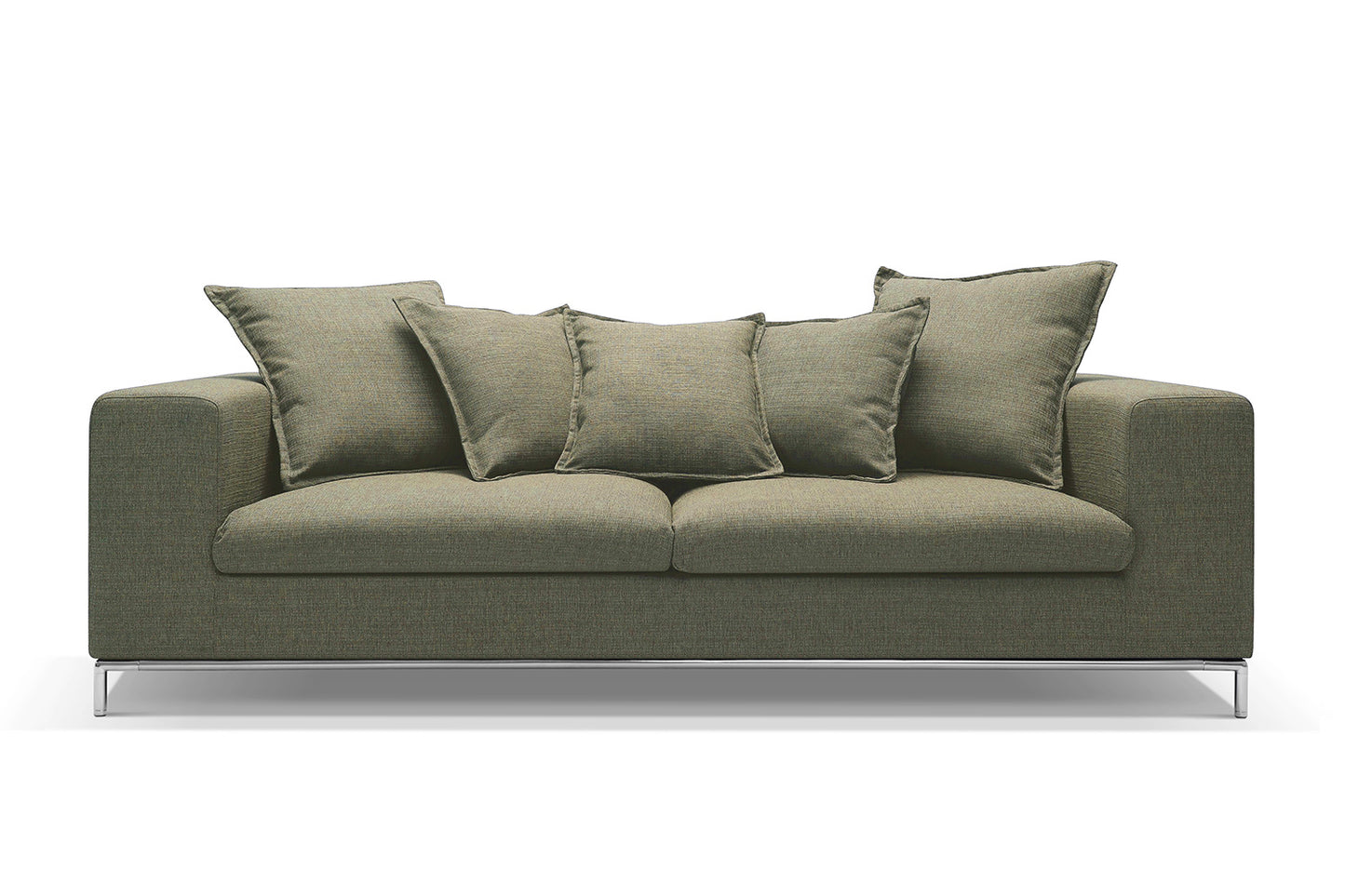 Canapé Design Moderne Vellson Villamo Taupe