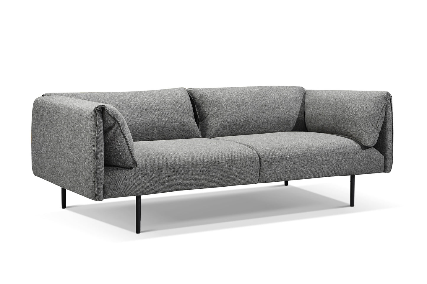 Canapé Style Seventies Vellson Valen Ardoise