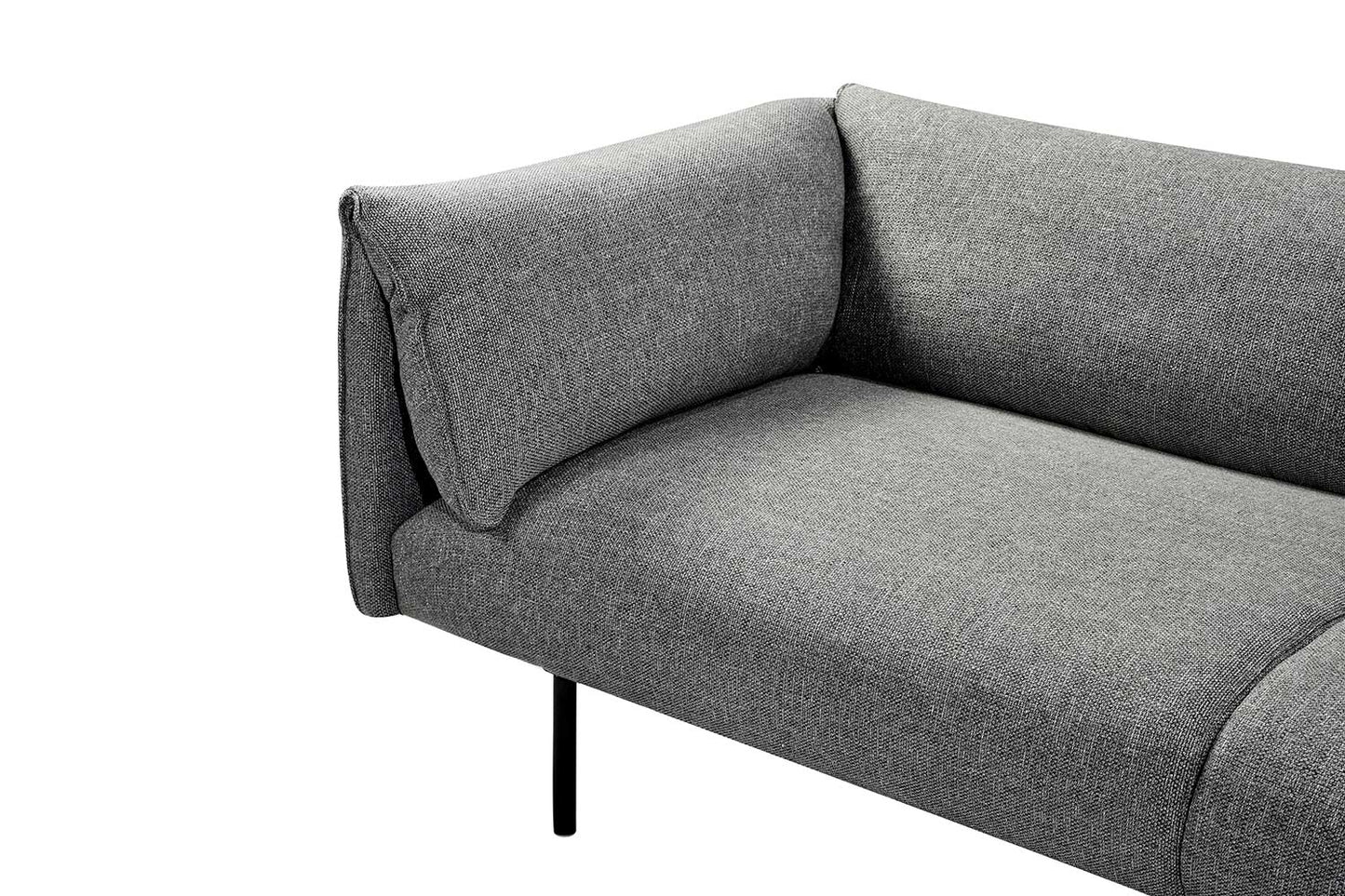 Canapé Style Seventies Vellson Valen Ardoise