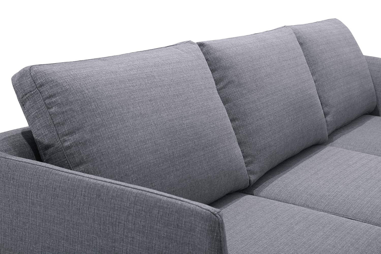 Canapé d'Angle Design Vellson Kolho Gris