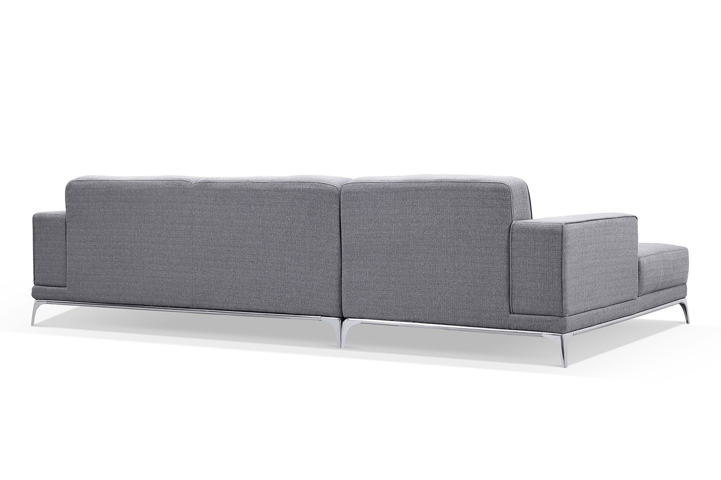 Canapé d'angle Moderne Vellson Kerma Gris