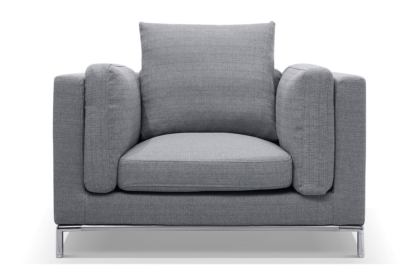 Fauteuil Design Contemporain Vellson Vaasa Gris