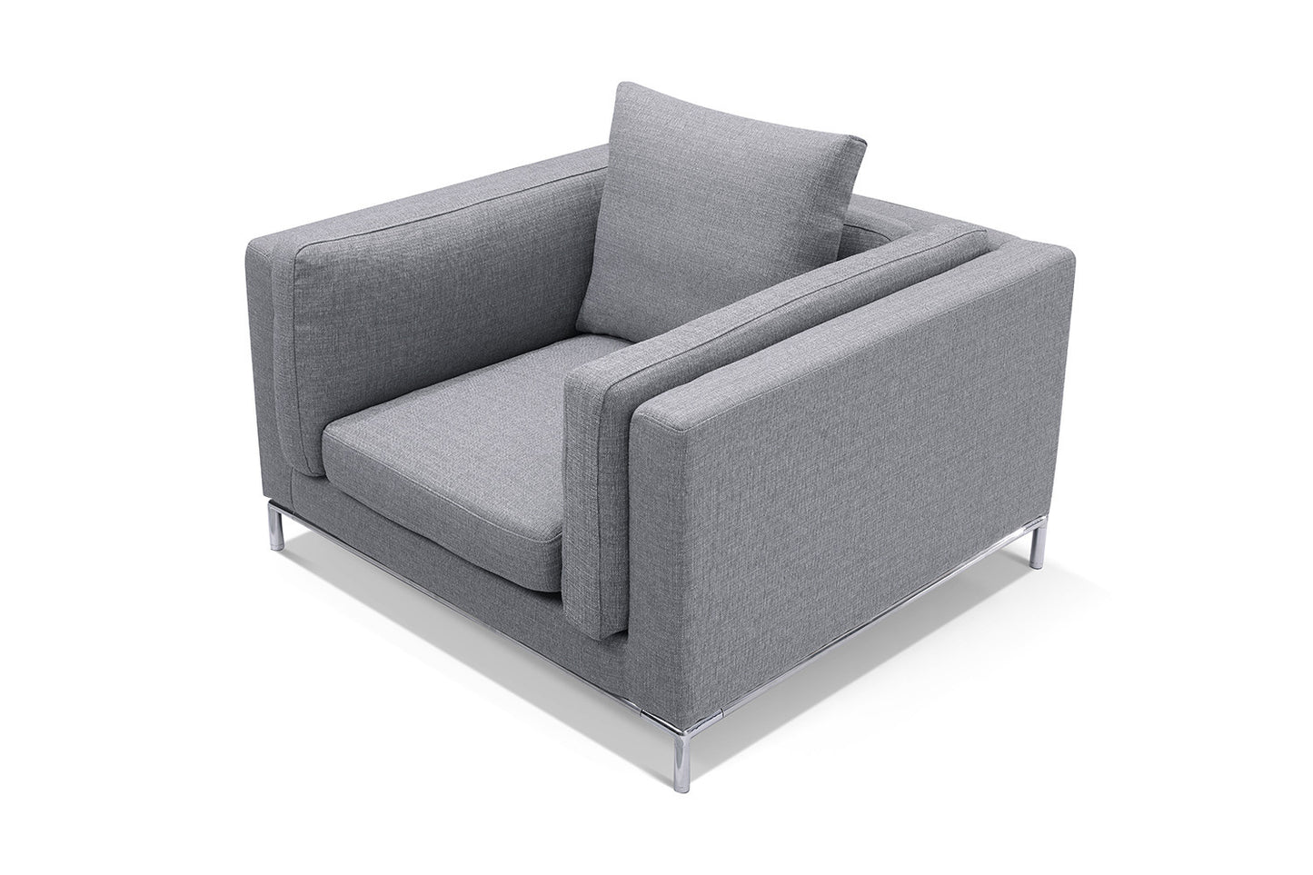 Fauteuil Design Contemporain Vellson Vaasa Gris