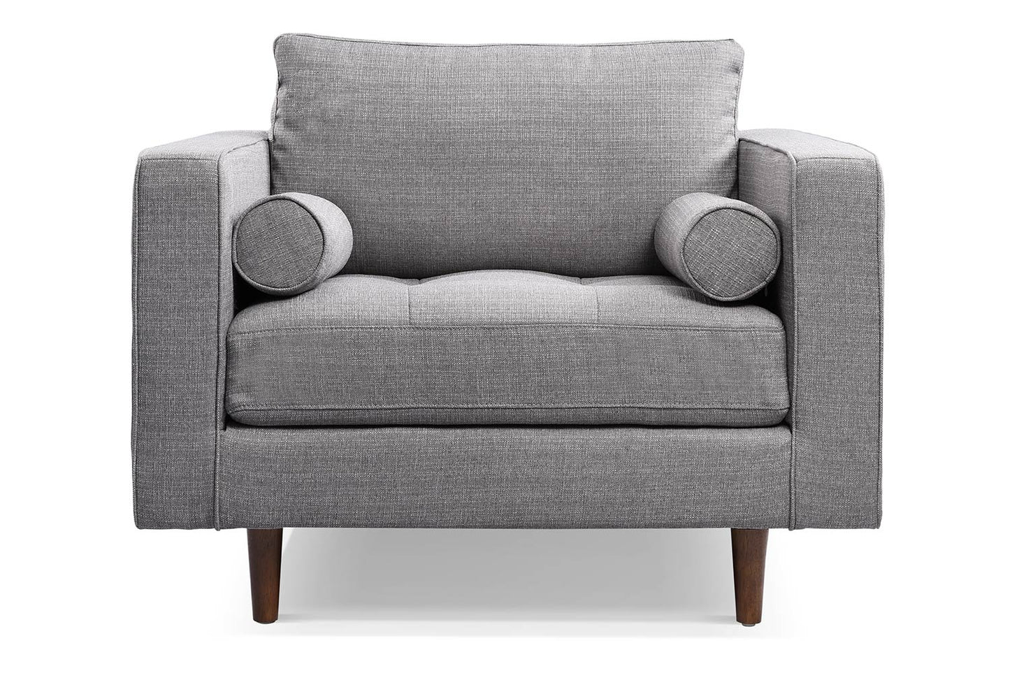 Fauteuil Style Rétro Vellson Vardo Gris