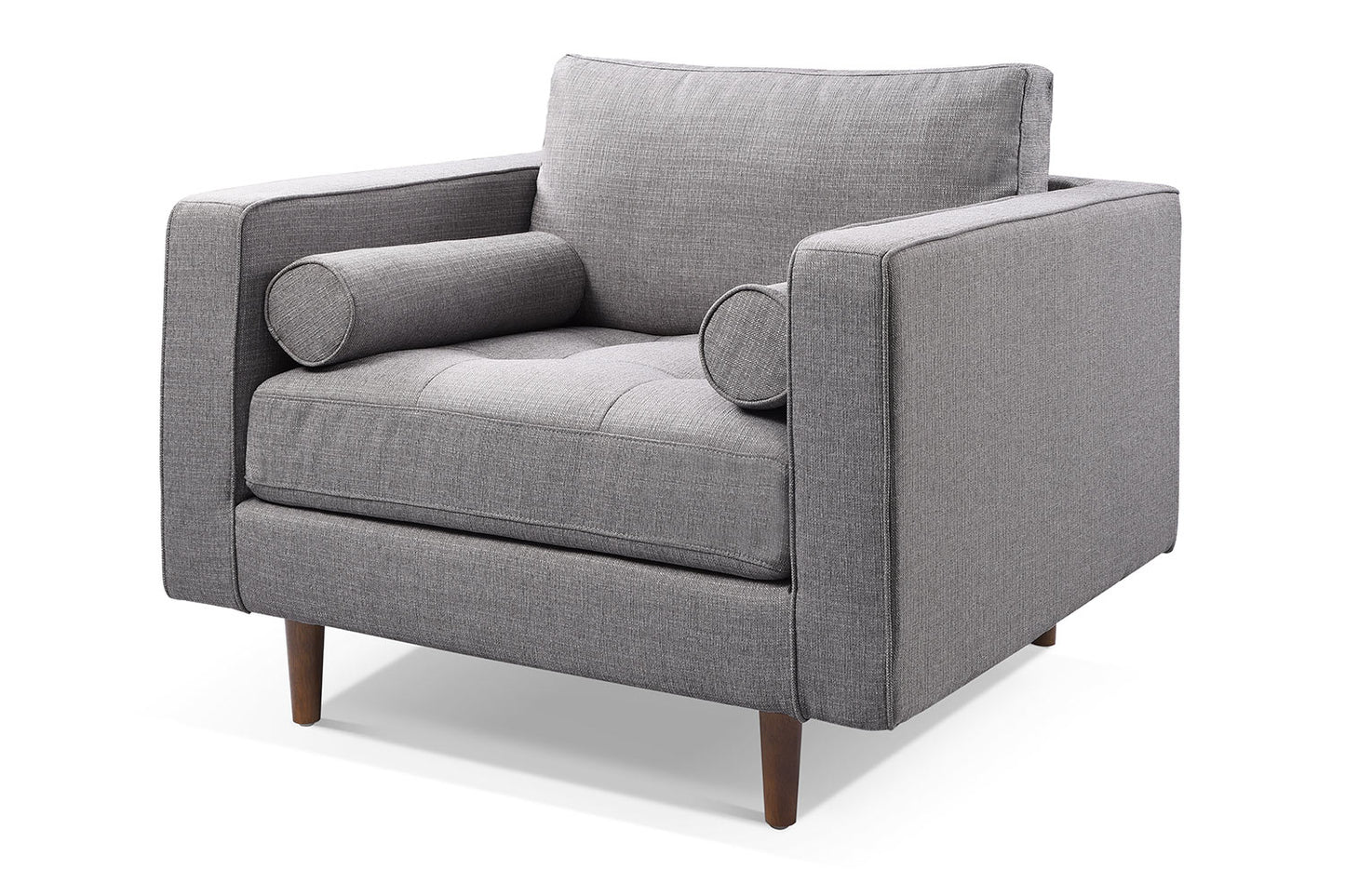 Fauteuil Style Rétro Vellson Vardo Gris