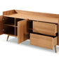 Tiroirs du Buffet en Bois Scandinave Avat