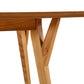 Pieds de la Table de Salle à Manger Scandinave en Bois Linth