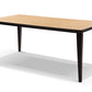 Table de Salle à Manger Design Noire Tresa