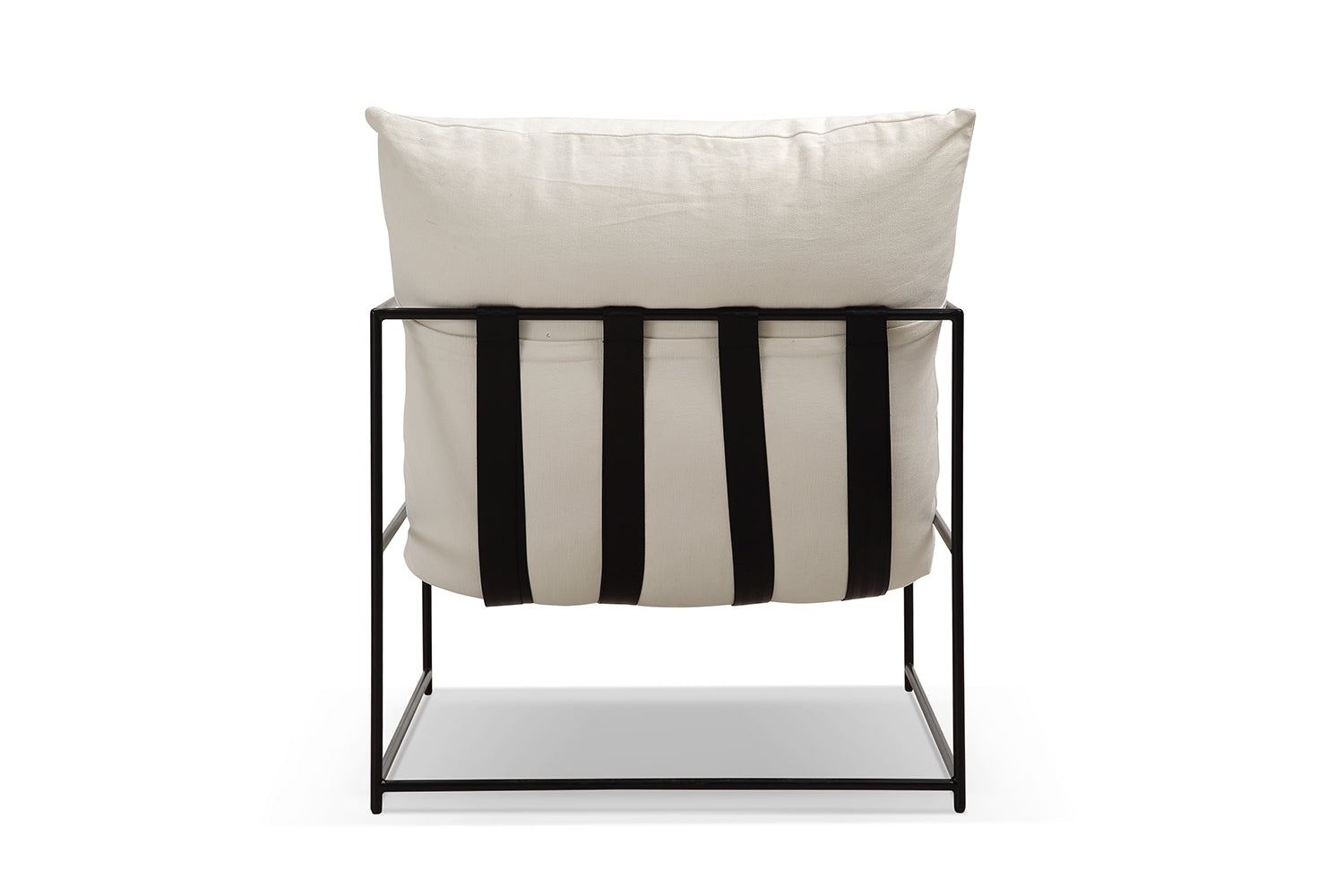 Chaise Vellson Malmö Tissu Blanc