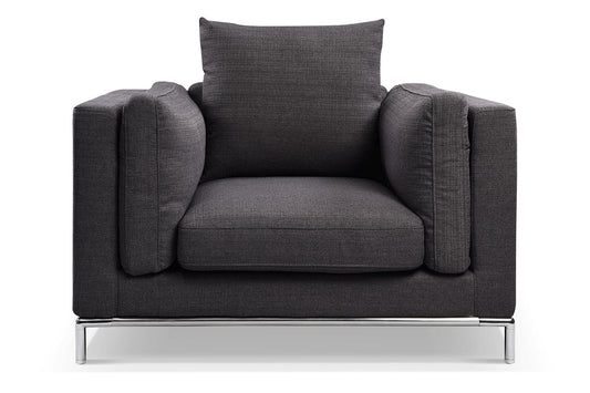 Fauteuil Design Contemporain Vellson Vaasa Ardoise