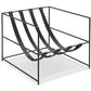 Chaise Vellson Malmö Tissu Blanc
