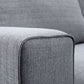 Canapé Moderne Vellson Vorna Gris