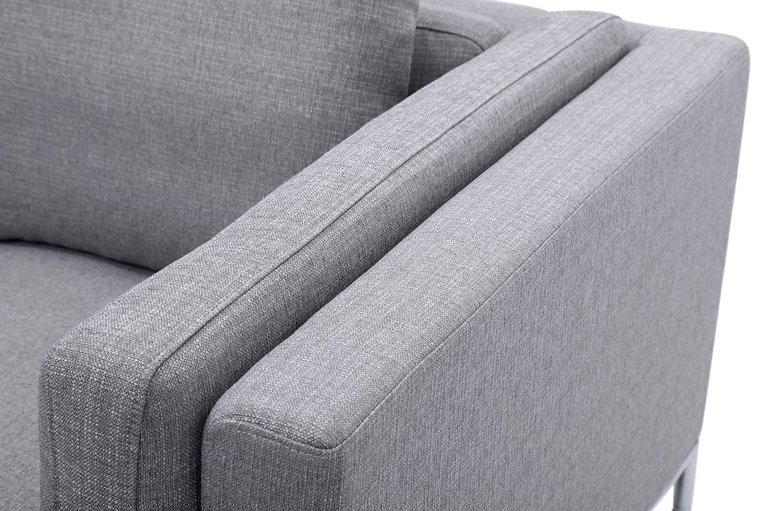 Fauteuil Design Contemporain Vellson Vaasa Gris