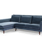 Canapé d'angle Scandinave Vellson Karis Bleu