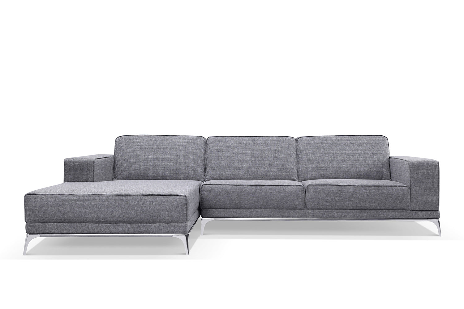 Canapé d'angle Moderne Vellson Kerma Gris