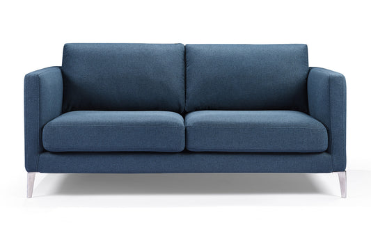 Canapé Design 2 places Vellson Viia Bleu