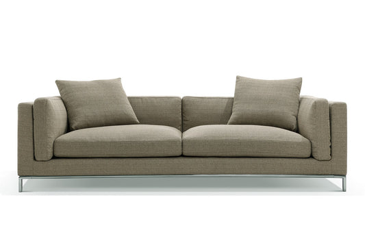 Canapé Design Contemporain Vellson Vaasa Taupe