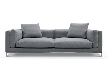 Canapé Design Contemporain Vellson Vaasa Gris