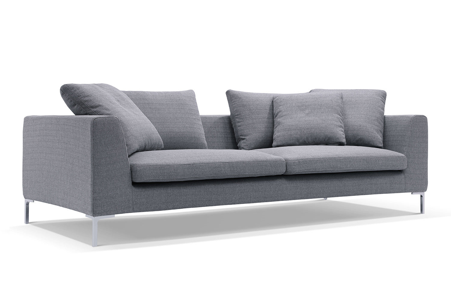 Canapé Moderne Vellson Vehmaa Gris