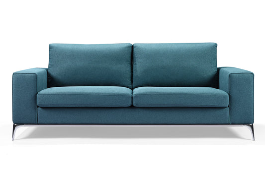 Canapé Moderne Vellson Vorna Velours Vert