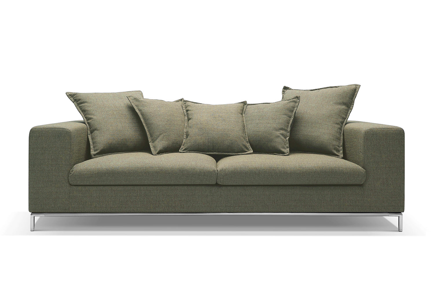 Canapé Design Moderne Vellson Villamo Taupe