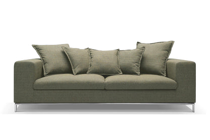 Canapé Design Moderne Vellson Villamo Taupe