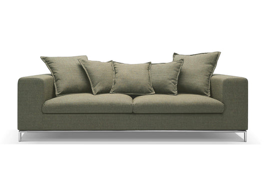 Canapé Design Moderne Vellson Villamo Taupe