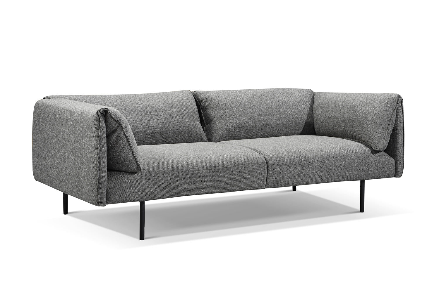 Canapé Style Seventies Vellson Valen Ardoise