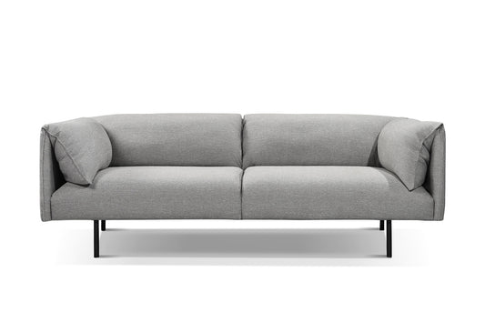 Canapé Style Seventies Vellson Valen Gris