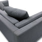 Canapé Design Contemporain Vellson Vaasa Gris
