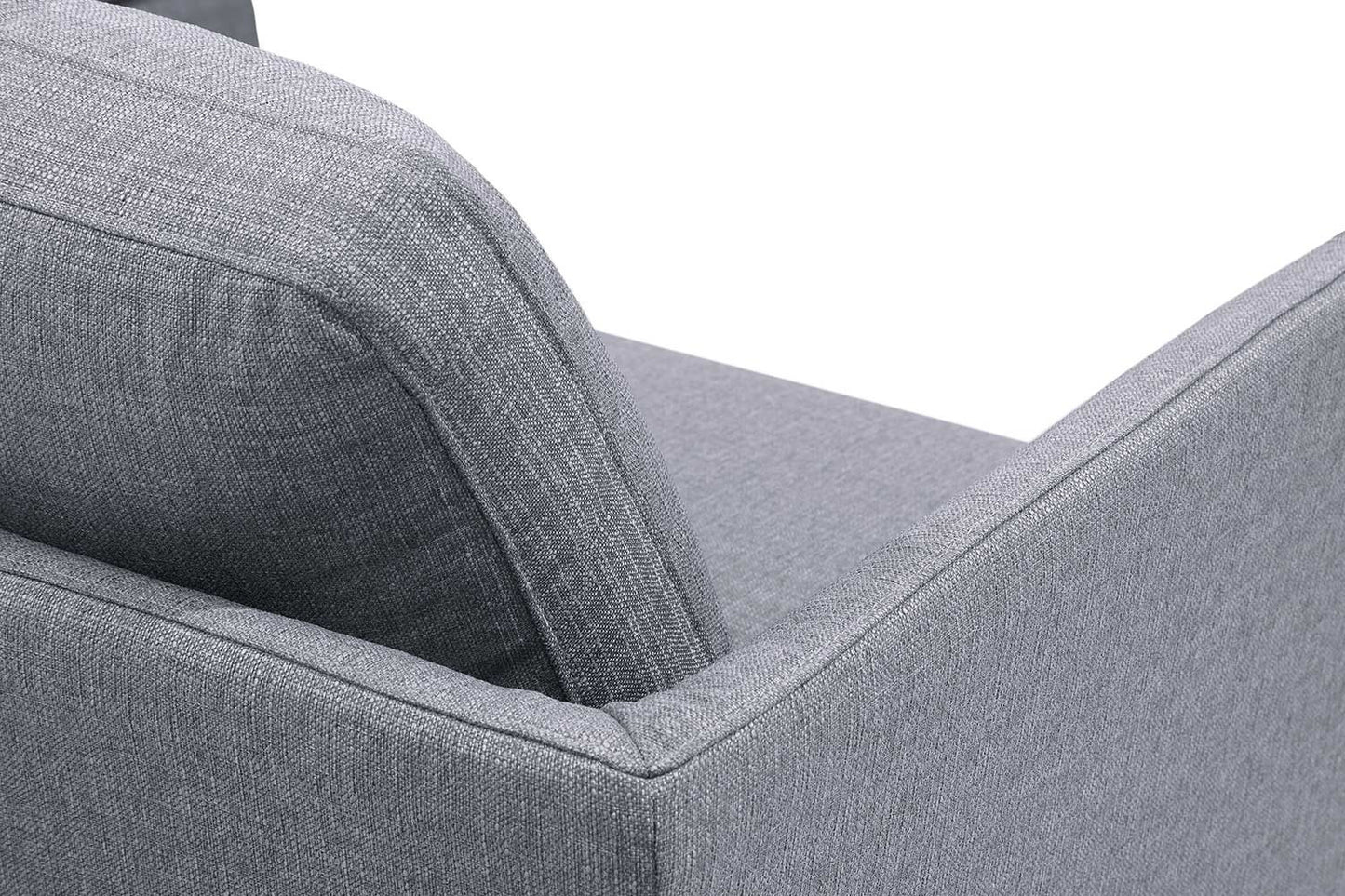Canapé d'Angle Design Vellson Kolho Gris