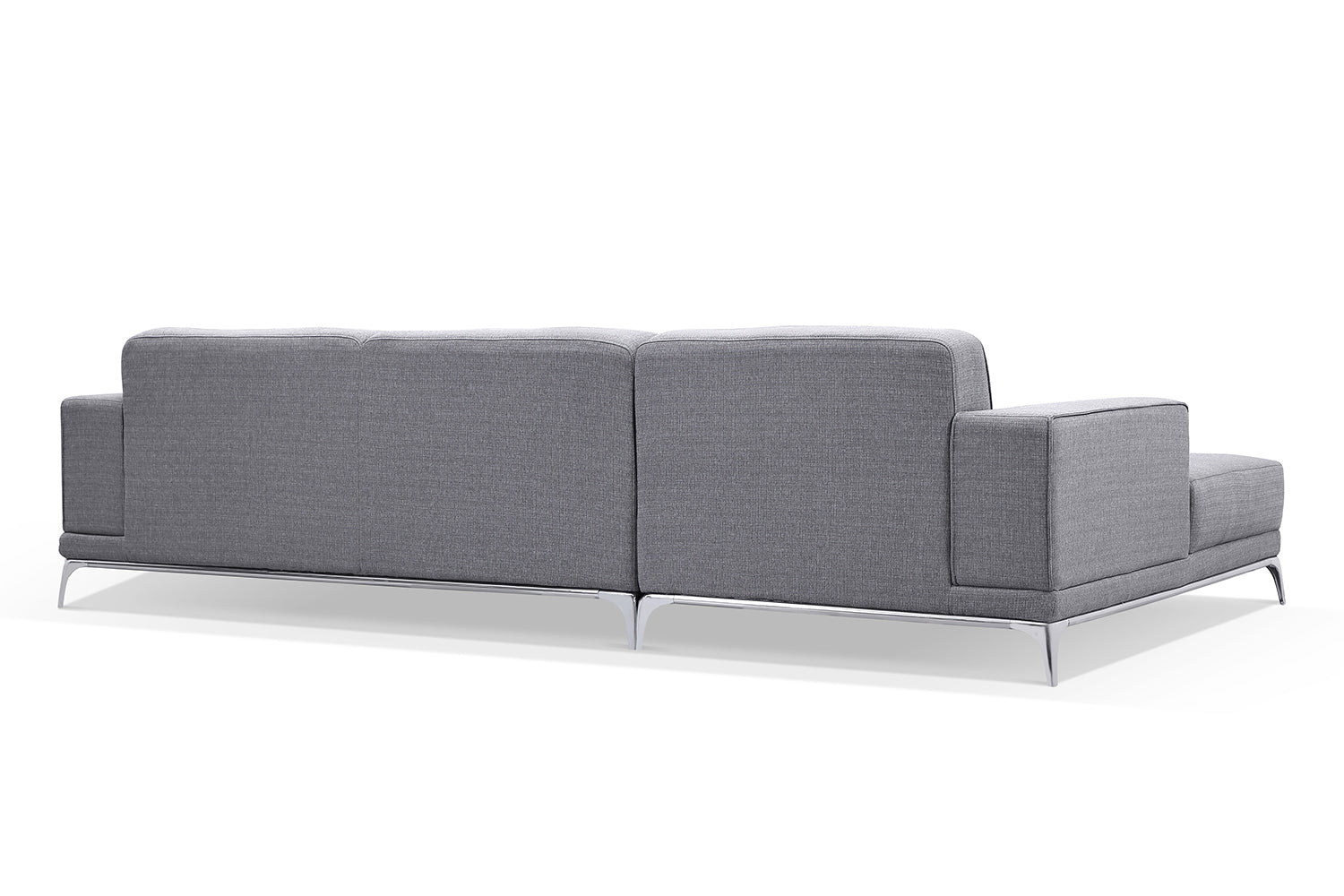 Canapé d'angle Moderne Vellson Kerma Gris
