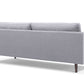 Canapé Scandinave Vellson Valko Gris