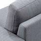 Canapé Moderne Vellson Vorna Gris
