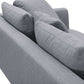 Canapé Moderne Vellson Vehmaa Gris
