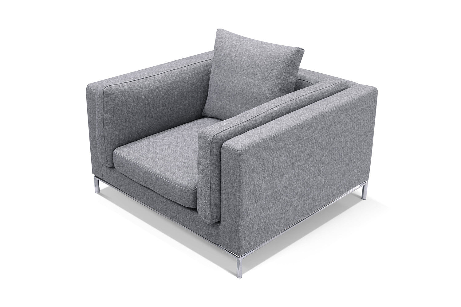 Fauteuil Design Contemporain Vellson Vaasa Gris