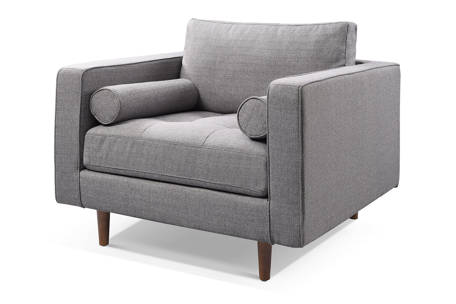 Fauteuil Style Rétro Vellson Vardo Gris
