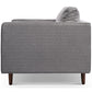 Fauteuil Style Rétro Vellson Vardo Gris
