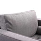 Fauteuil Style Rétro Vellson Vardo Gris